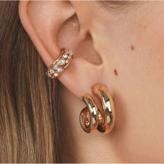 Chunky Swirl Nate Earrings